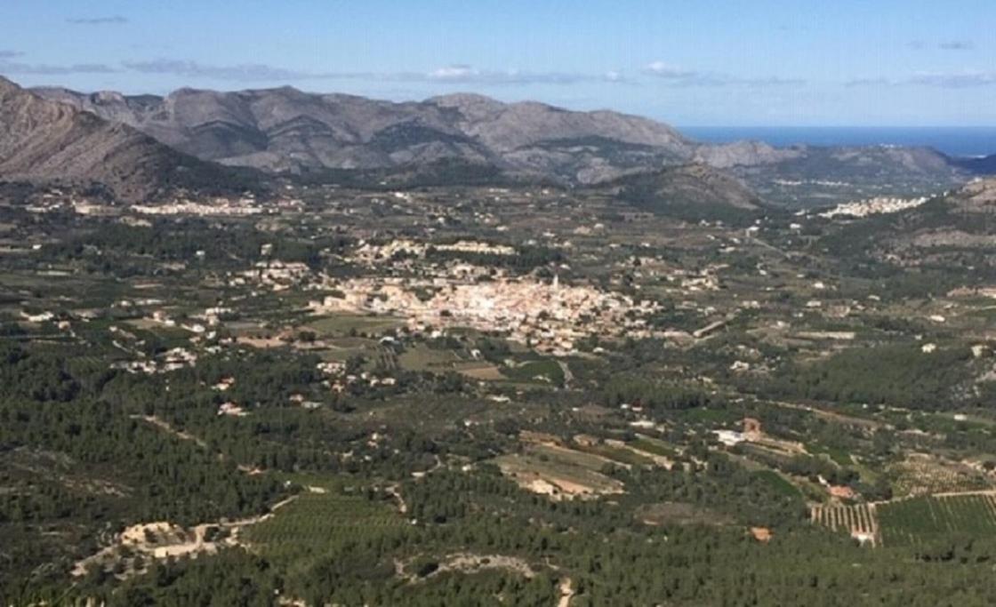 One Bed Apartment Overlooking Jalon Valley, Costa Blanca Alcalalí Exteriér fotografie